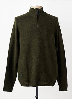 Pull stretch manches longues vert CAMEL ACTIVE homme