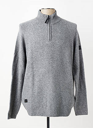 Pull stretch manches longues gris CAMEL ACTIVE homme