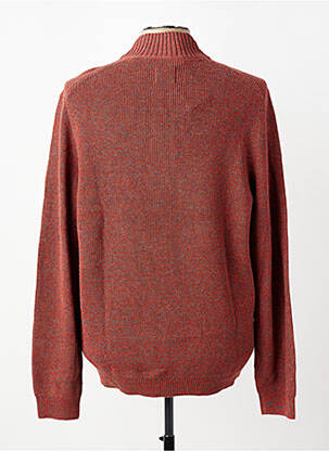 Pull tissage chiné manches longues orange CAMEL ACTIVE homme