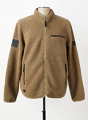 Polaire coupe cintrée marron CAMEL ACTIVE homme