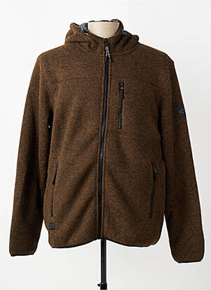Veste casual finition intérieure fourrure synthétique marron CAMEL ACTIVE homme