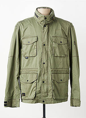 Parka manches longues sans capuche vert CAMEL ACTIVE homme