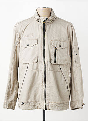 Veste casual fermeture boutonnée sur le devant gris CAMEL ACTIVE homme