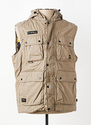 Parka finition intérieure doublée a capuche beige CAMEL ACTIVE homme