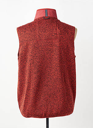 Gilet sans manche tissage chiné orange CAMEL ACTIVE homme