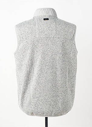 Gilet sans manche tissage chiné gris CAMEL ACTIVE homme