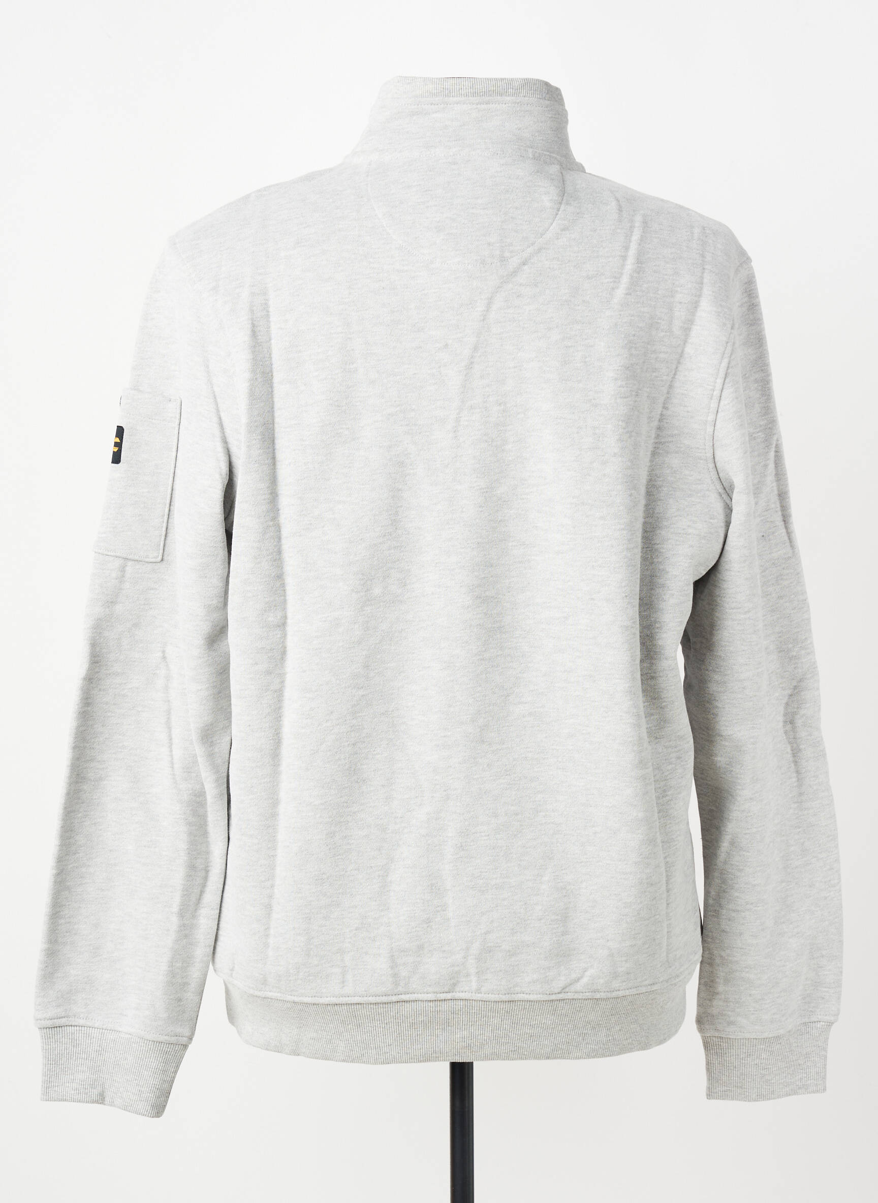 Sweat-shirt stretch manches longues gris CAMEL ACTIVE homme