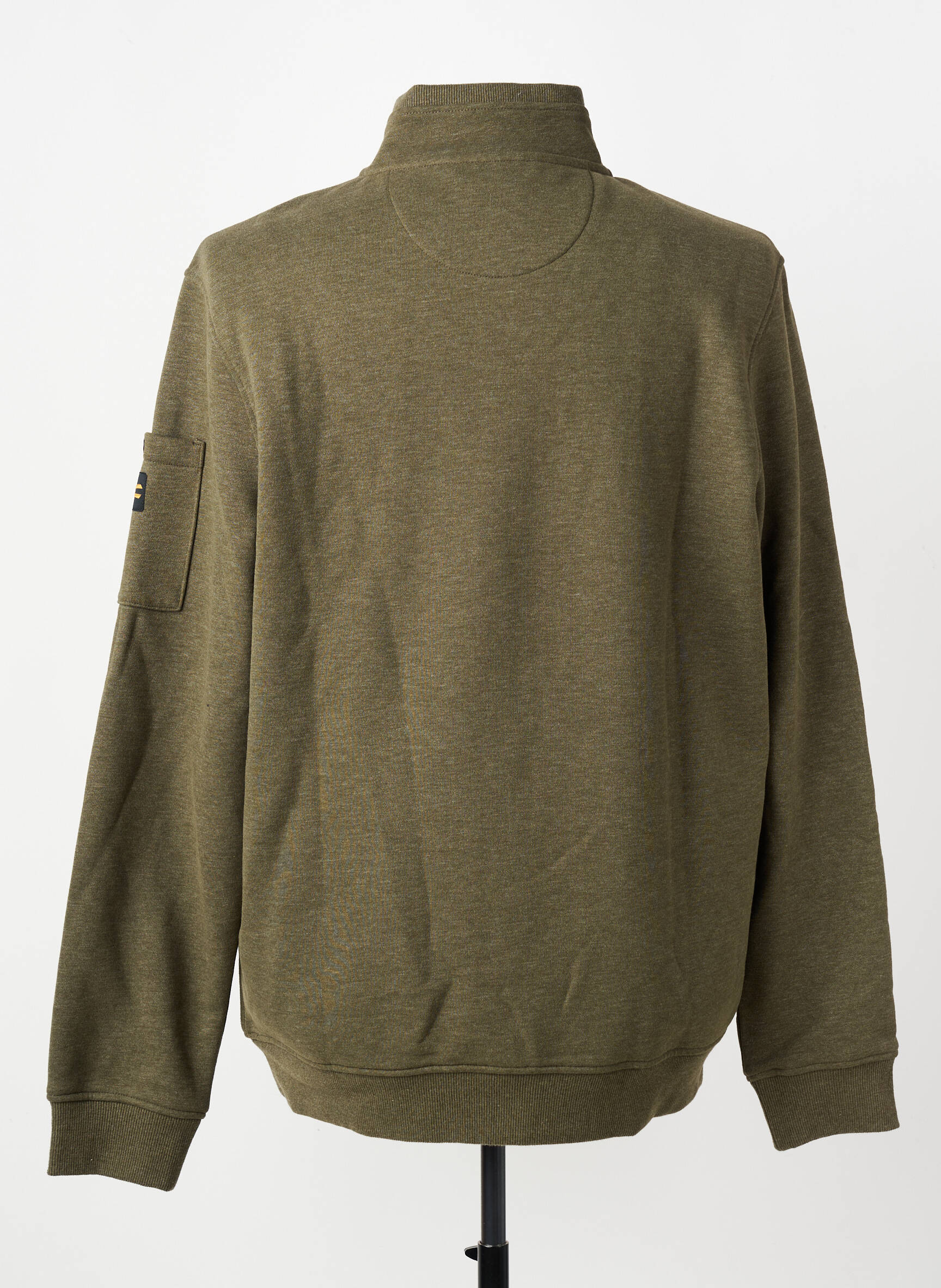 Sweat-shirt stretch manches longues vert CAMEL ACTIVE homme