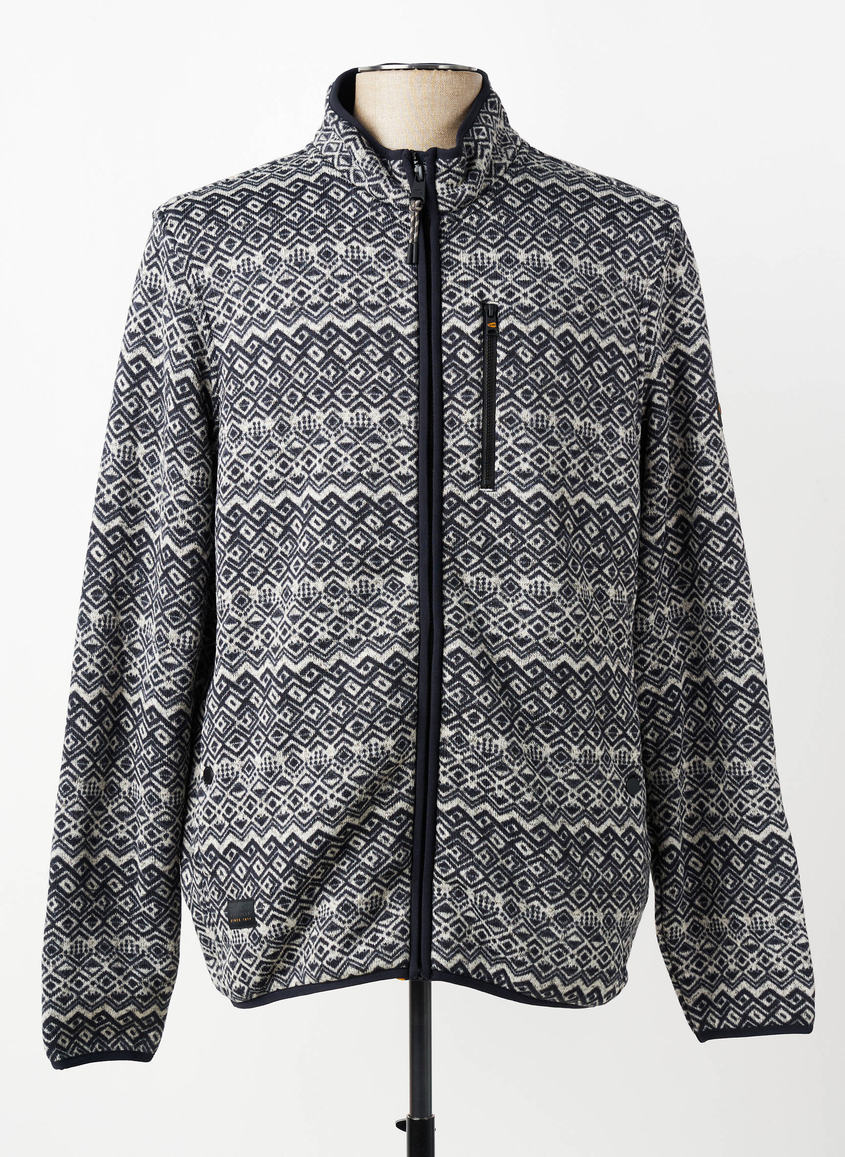 Veste casual resserrée sur le bas noir CAMEL ACTIVE homme