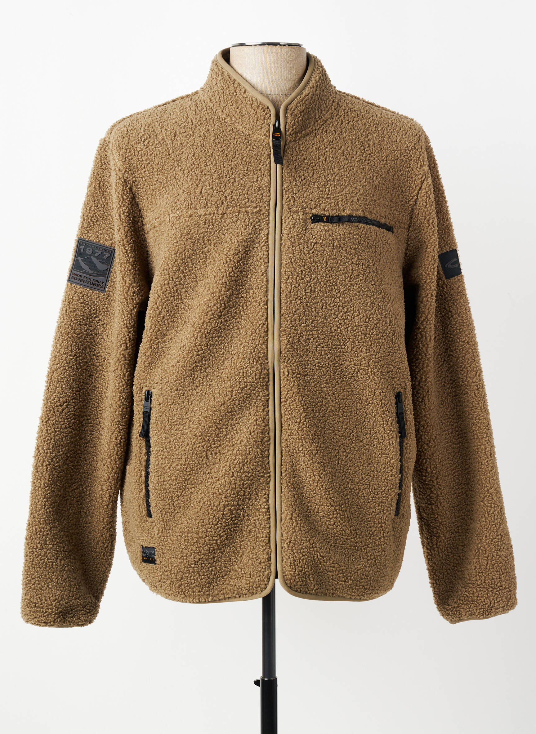 Polaire coupe cintrée marron CAMEL ACTIVE homme