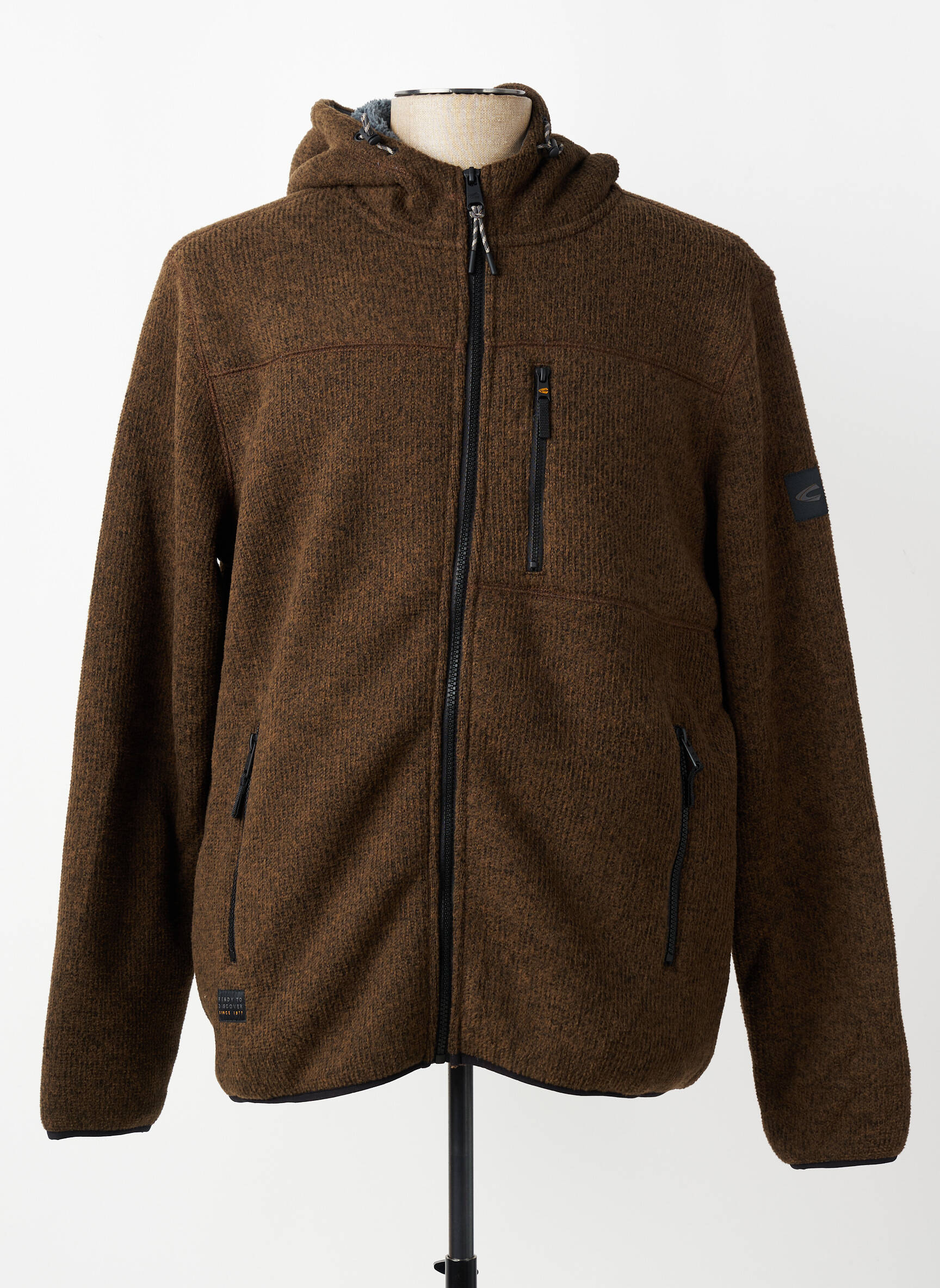 Veste casual finition intérieure fourrure synthétique marron CAMEL ACTIVE homme