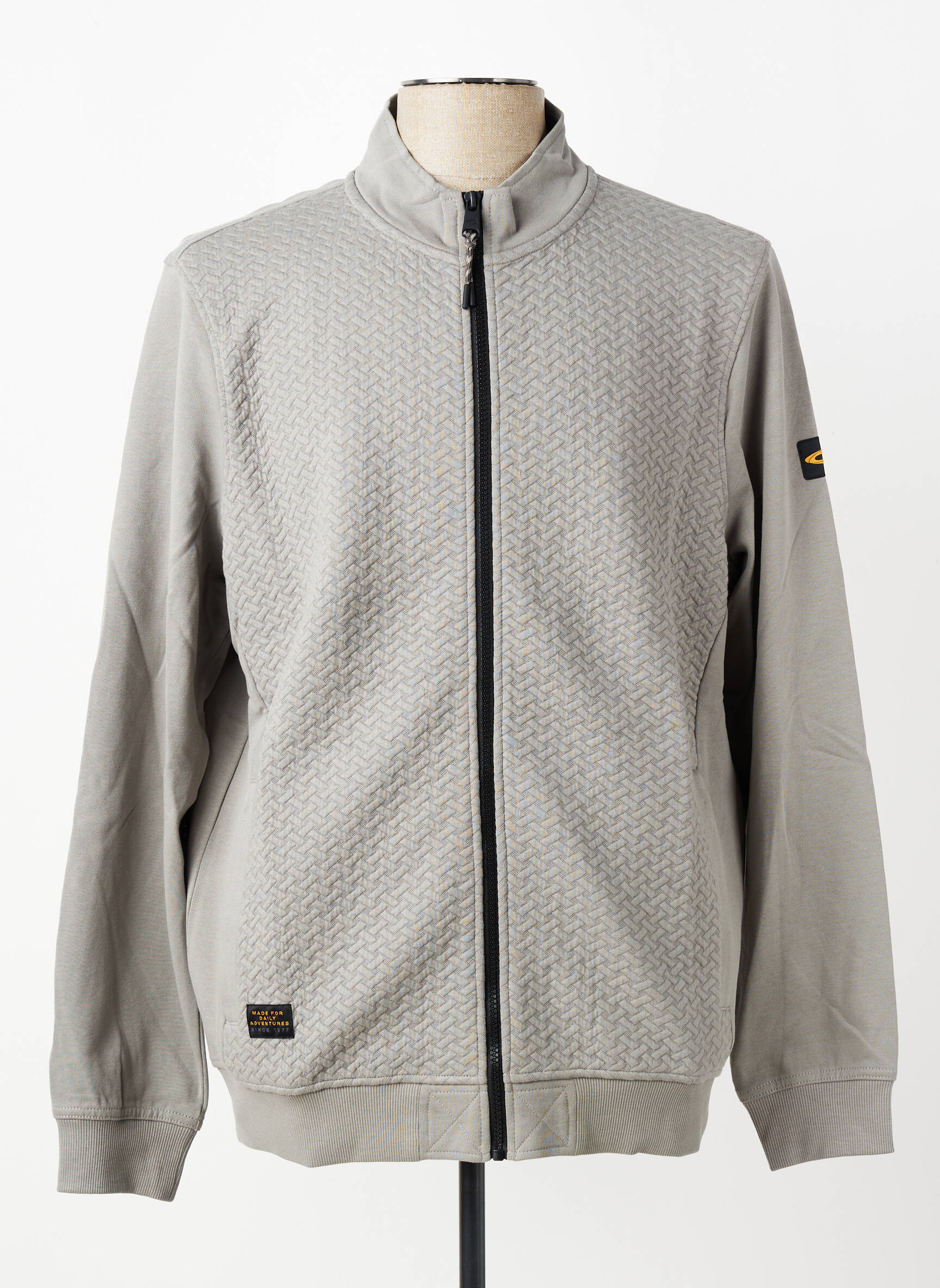 Veste casual resserrée sur le bas gris CAMEL ACTIVE homme