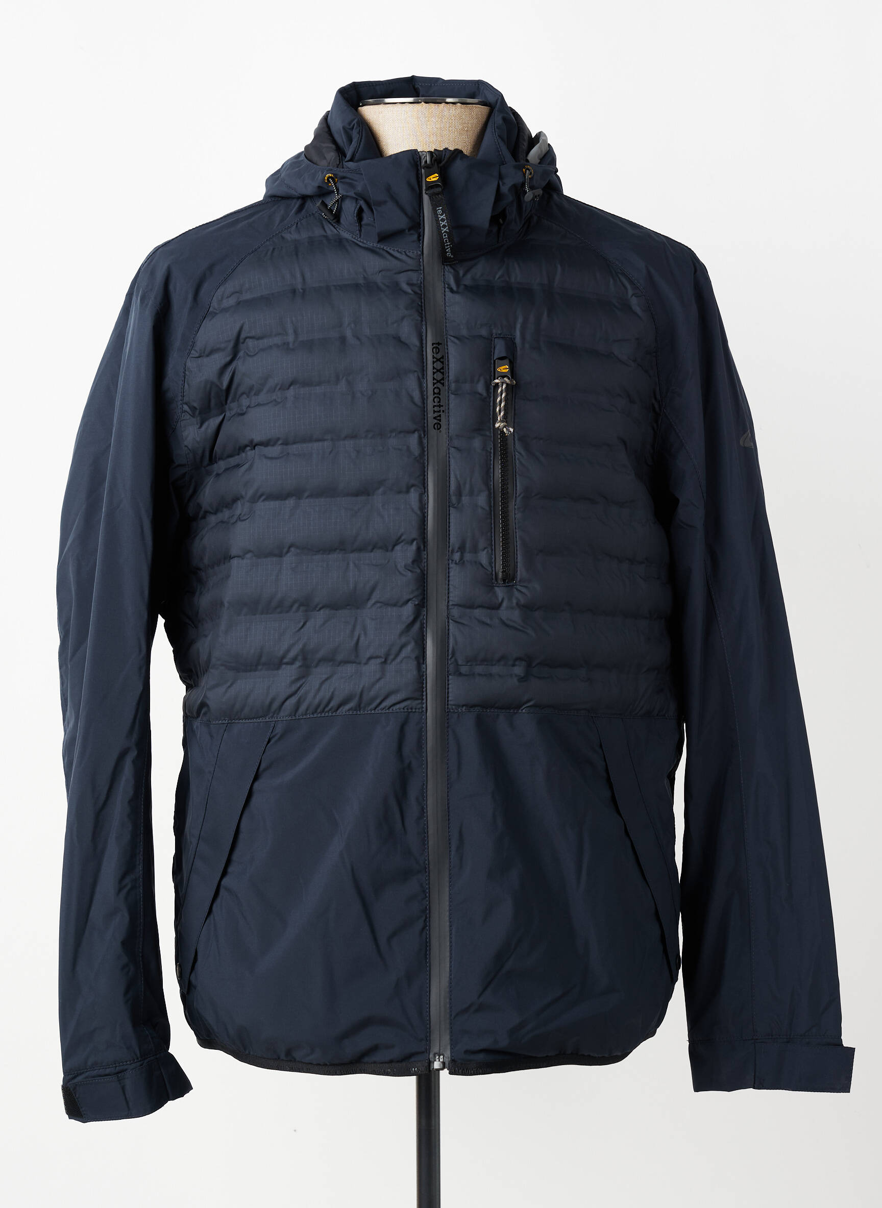 Doudoune poches a capuche noir CAMEL ACTIVE homme