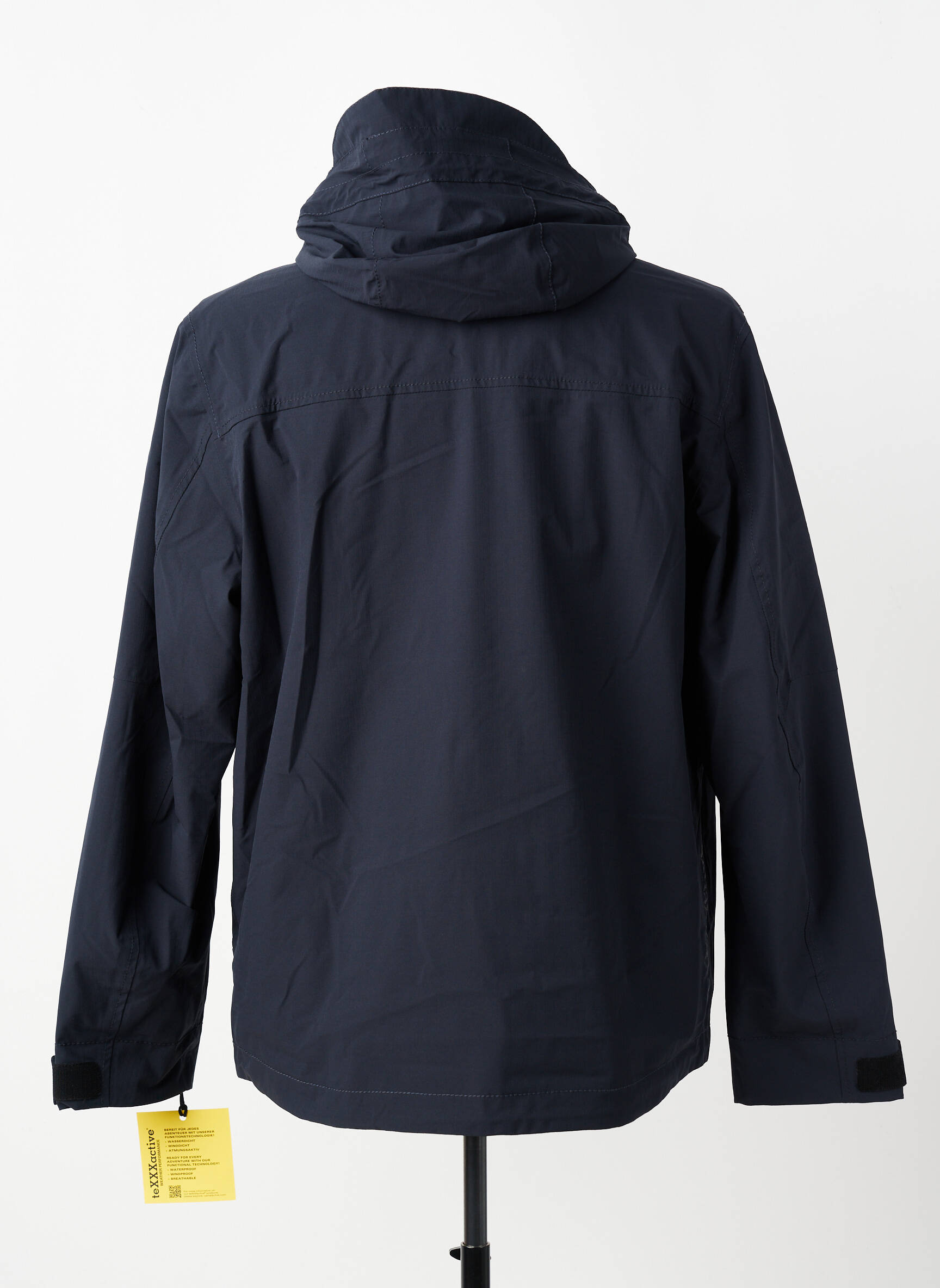 Coupe-vent poches a capuche bleu CAMEL ACTIVE homme