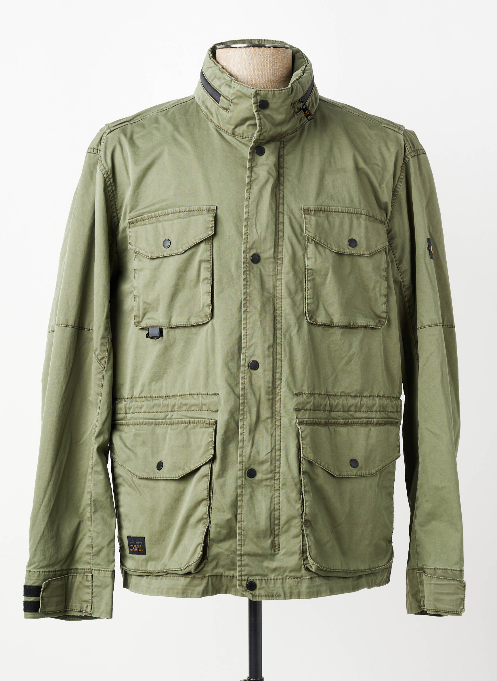 Parka manches longues sans capuche vert CAMEL ACTIVE homme