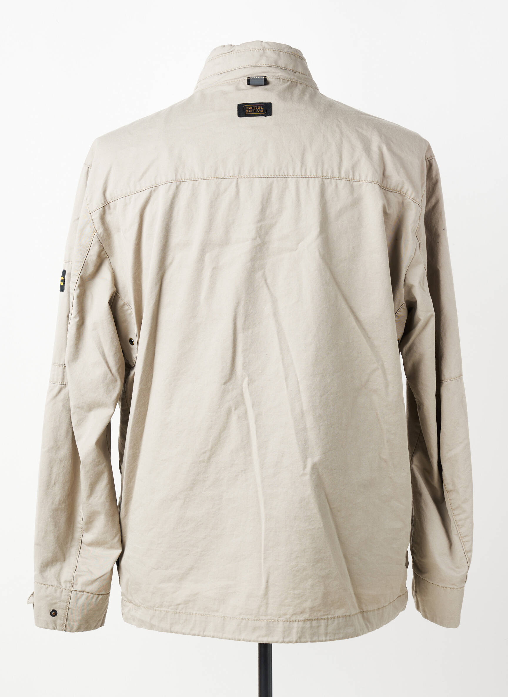 Veste casual fermeture boutonnée sur le devant gris CAMEL ACTIVE homme