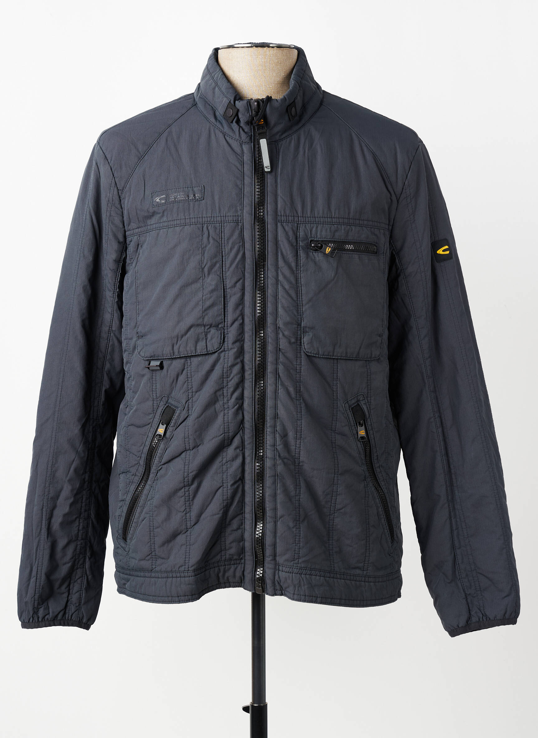 Doudoune poches sans capuche bleu CAMEL ACTIVE homme