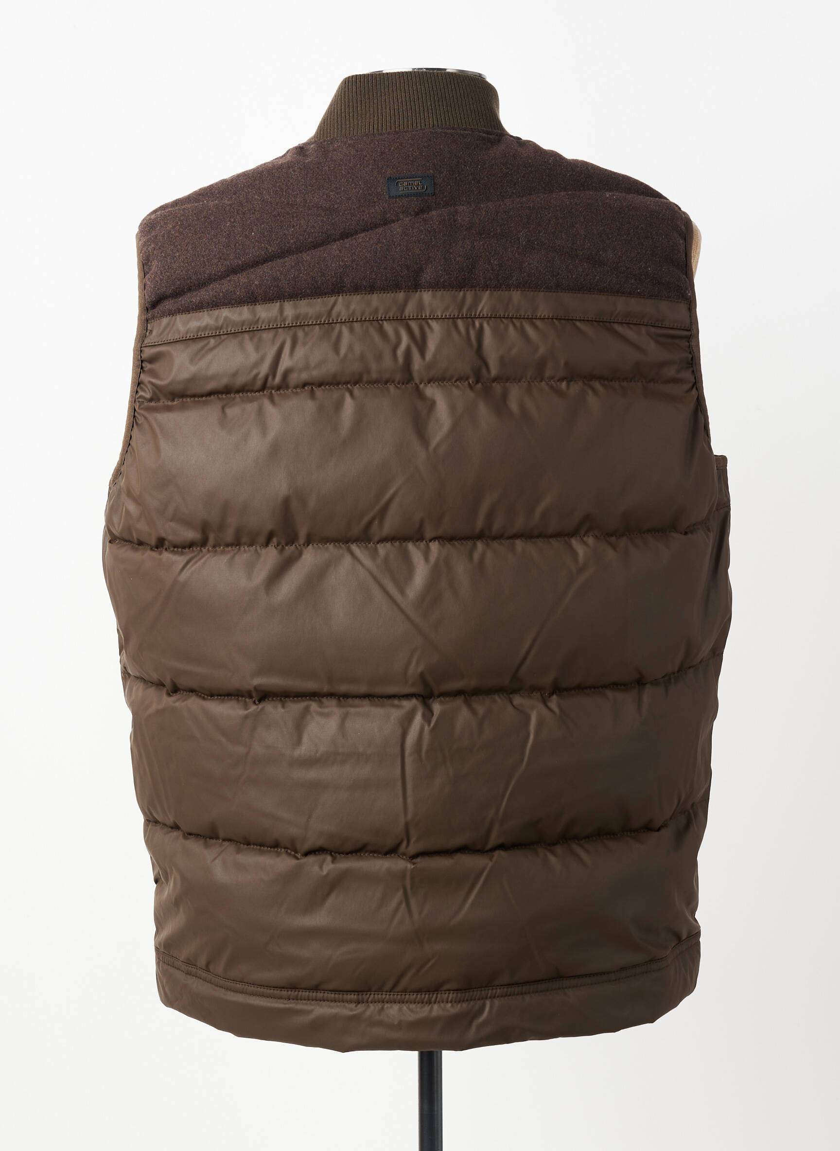 Doudoune poches sans capuche vert CAMEL ACTIVE homme