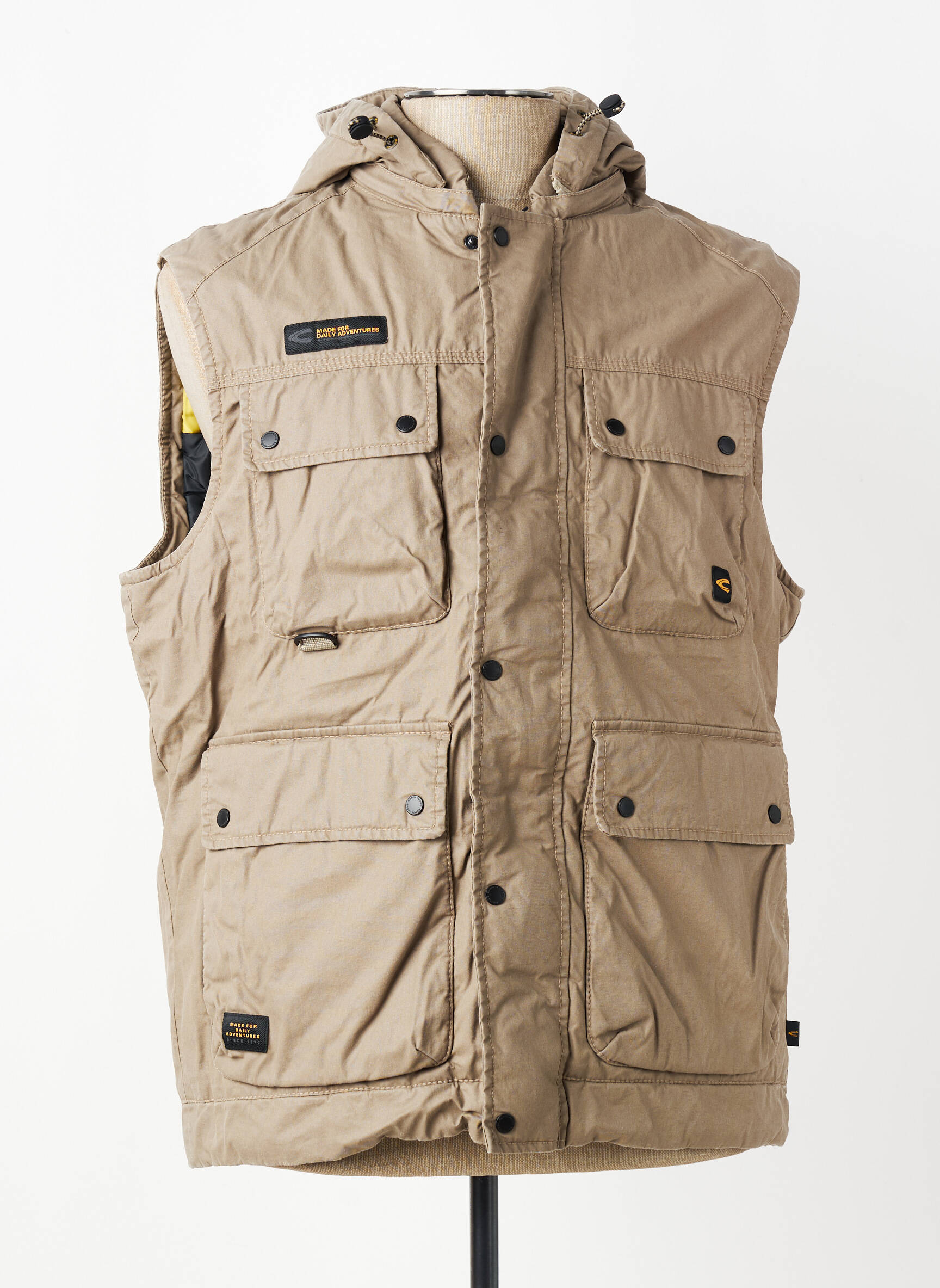 Parka finition intérieure doublée a capuche beige CAMEL ACTIVE homme