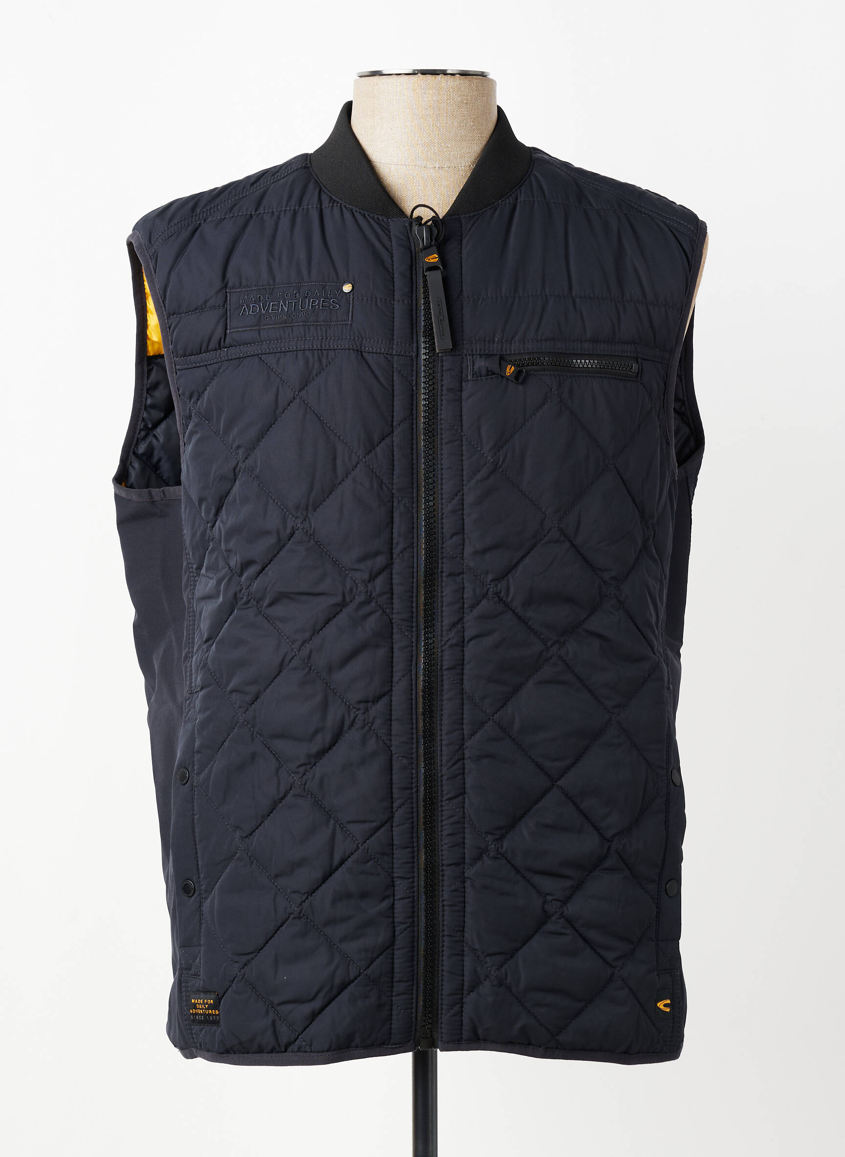 Doudoune poches sans capuche noir CAMEL ACTIVE homme