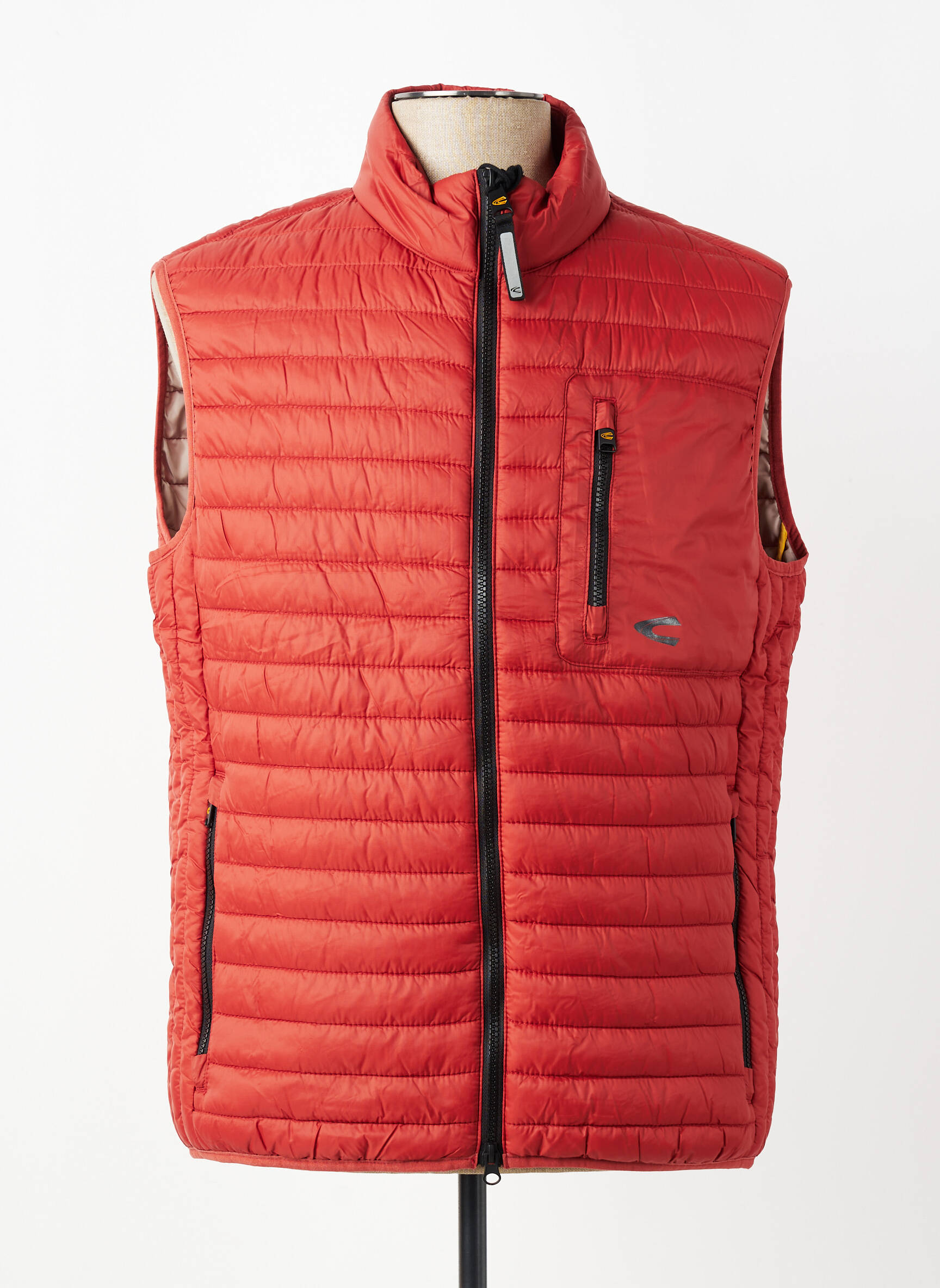 Doudoune poches sans capuche orange CAMEL ACTIVE homme