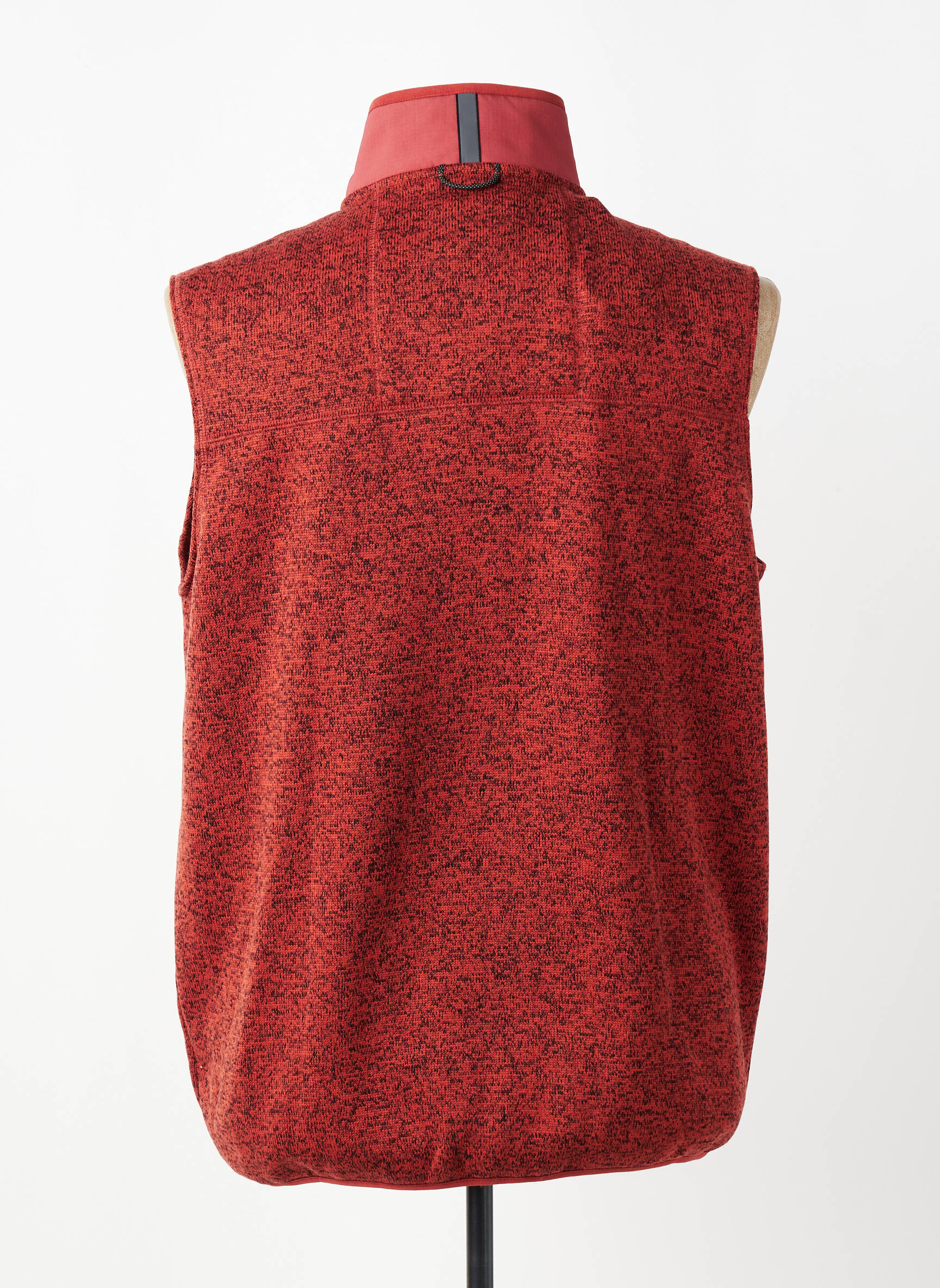 Gilet sans manche tissage chiné orange CAMEL ACTIVE homme