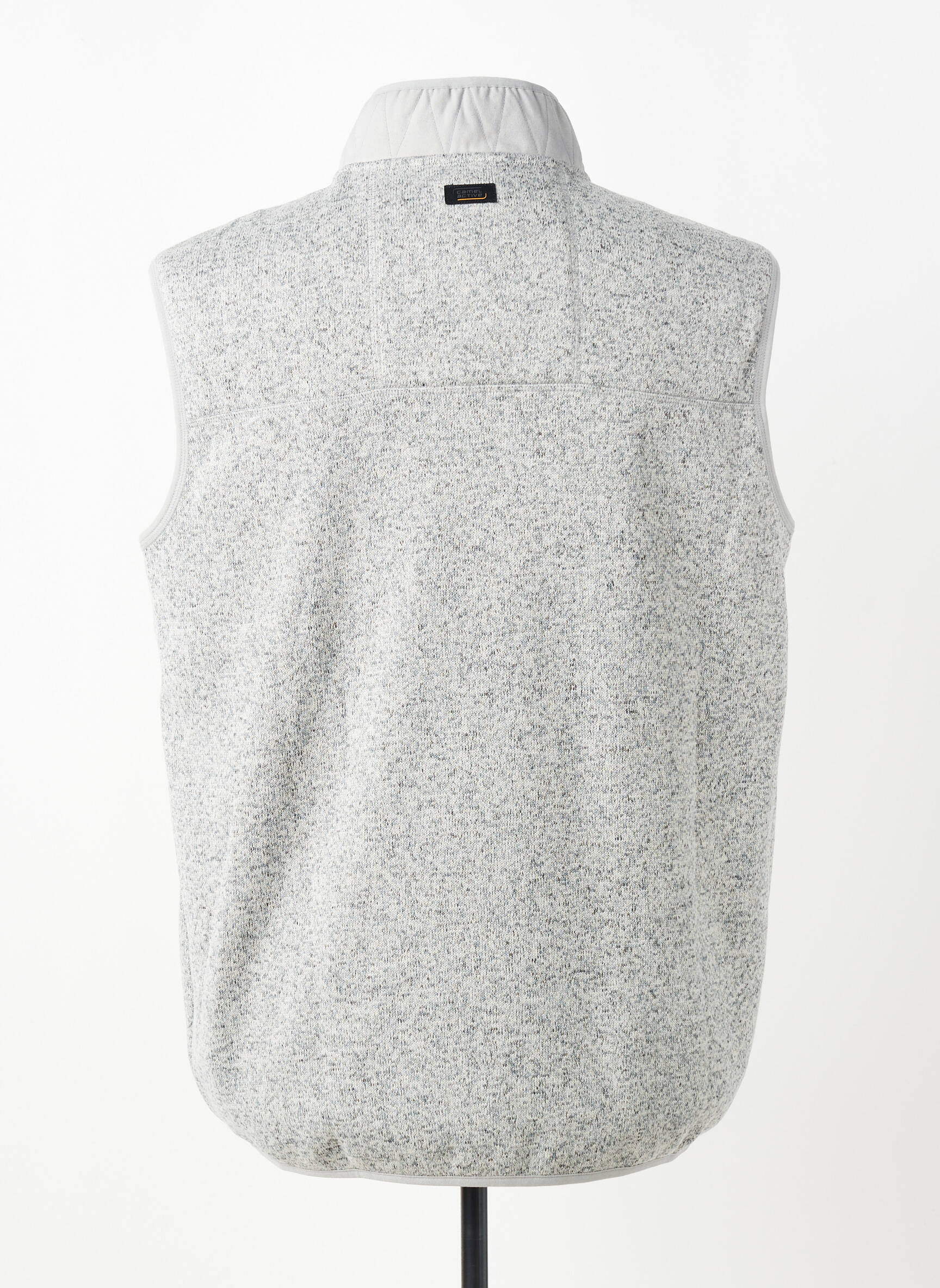 Gilet sans manche tissage chiné gris CAMEL ACTIVE homme