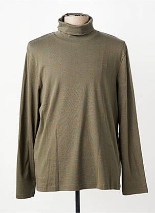 Sous-pull stretch manches longues vert CAMEL ACTIVE homme