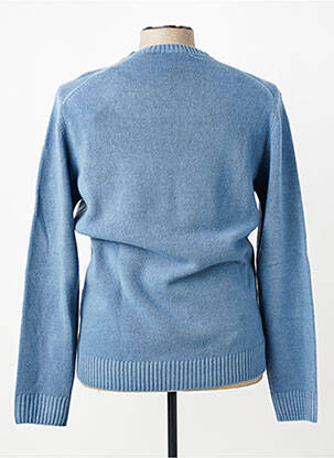 Pull stretch manches longues bleu U.S. POLO ASSN homme