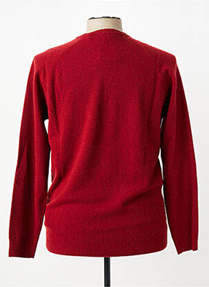 Pull stretch manches longues orange U.S. POLO ASSN homme
