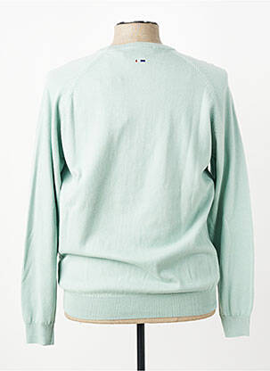 Pull stretch manches longues vert U.S. POLO ASSN homme