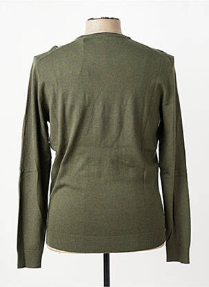 Pull stretch manches longues vert U.S. POLO ASSN homme