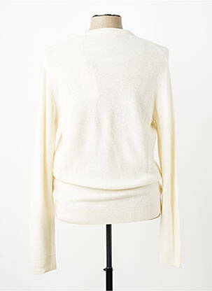 Pull col rond manches longues beige U.S. POLO ASSN homme