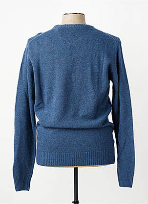 Pull stretch manches longues bleu U.S. POLO ASSN homme