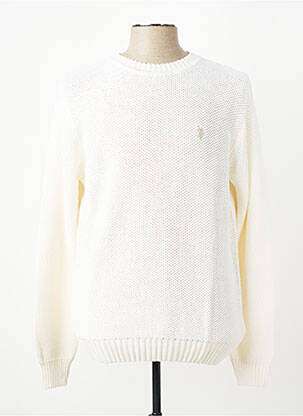 Pull stretch manches longues beige U.S. POLO ASSN femme