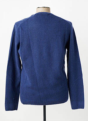 Pull col rond manches longues bleu U.S. POLO ASSN homme