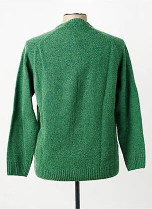 Pull stretch manches longues vert U.S. POLO ASSN homme