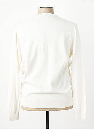 Gilet manches longues col v beige U.S. POLO ASSN homme
