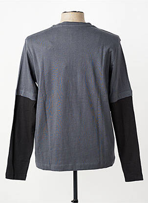 T-shirt coupe cintrée manches longues gris U.S. POLO ASSN homme