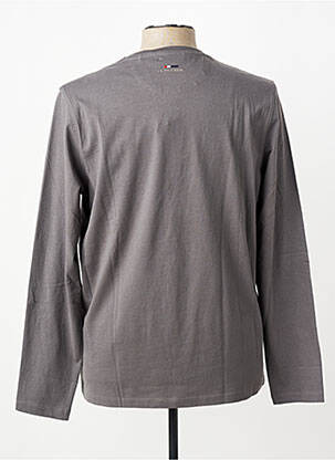T-shirt coupe cintrée manches longues gris U.S. POLO ASSN homme
