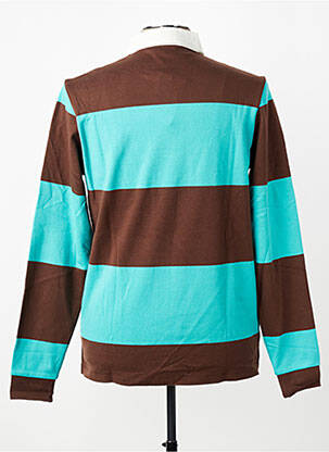 Polo manches longues manches longues marron U.S. POLO ASSN homme