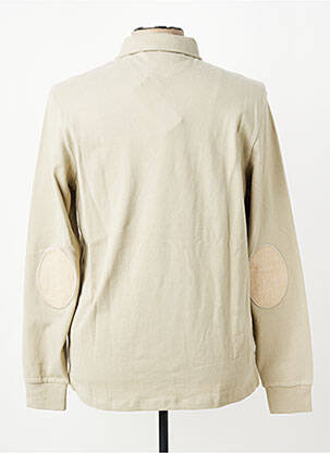 Polo manches longues manches longues beige U.S. POLO ASSN homme