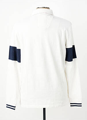 Polo manches longues manches longues blanc U.S. POLO ASSN homme