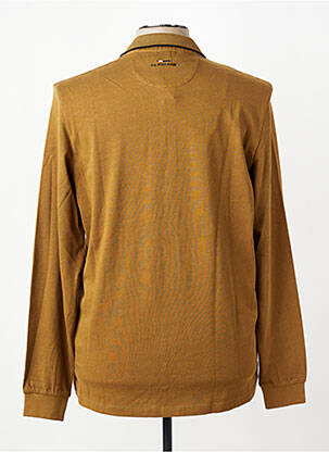 Polo manches longues manches longues marron U.S. POLO ASSN homme
