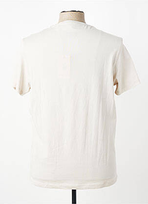 T-shirt broderie manches courtes beige U.S. POLO ASSN homme