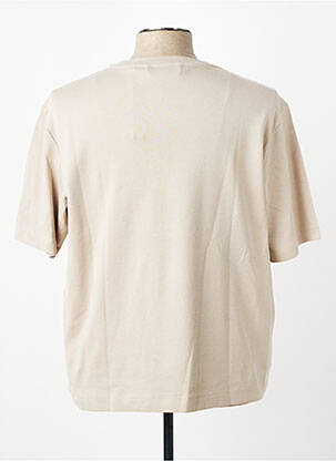 T-shirt stretch manches courtes beige U.S. POLO ASSN homme