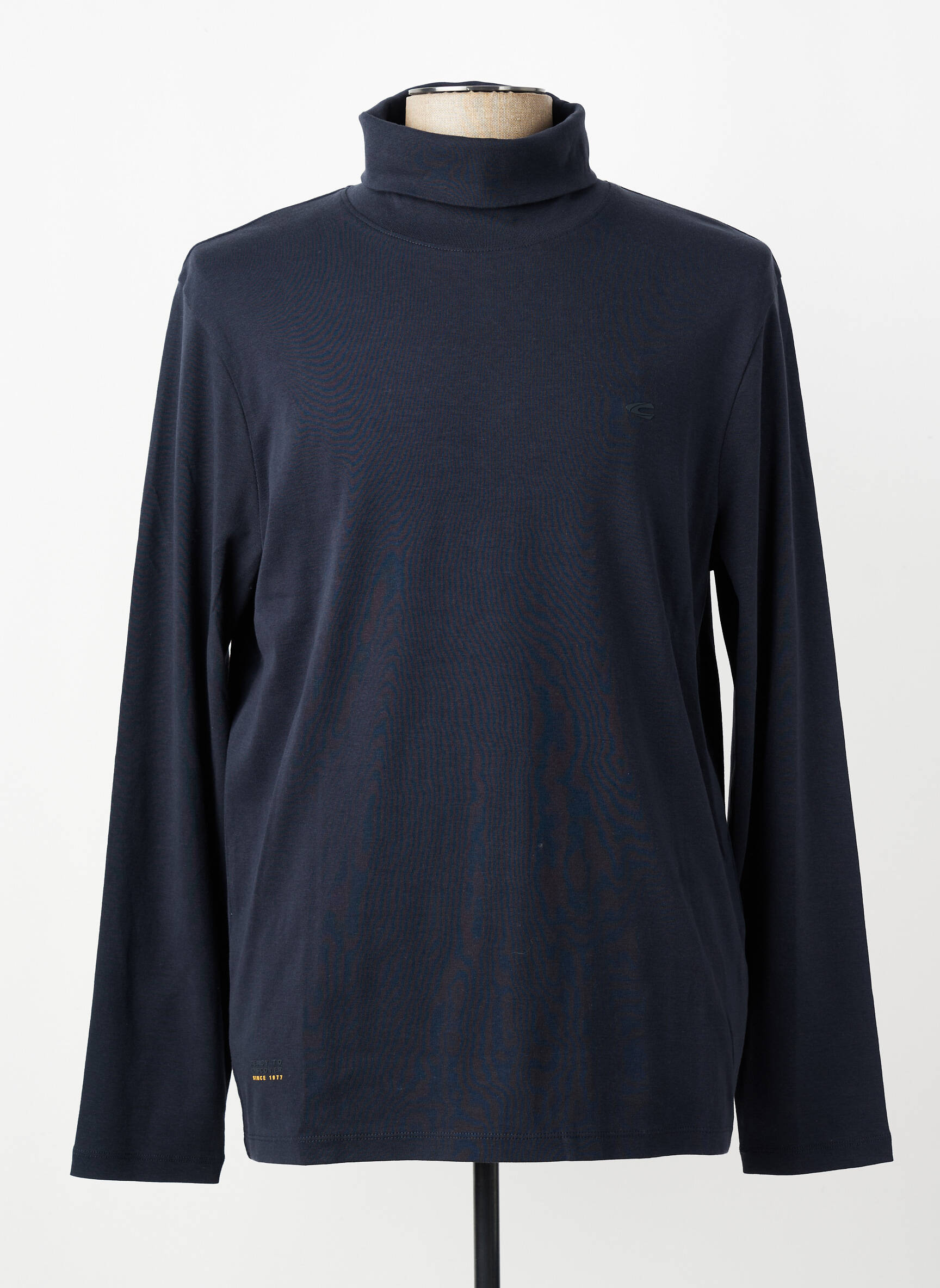 Sous-pull stretch manches longues bleu CAMEL ACTIVE homme
