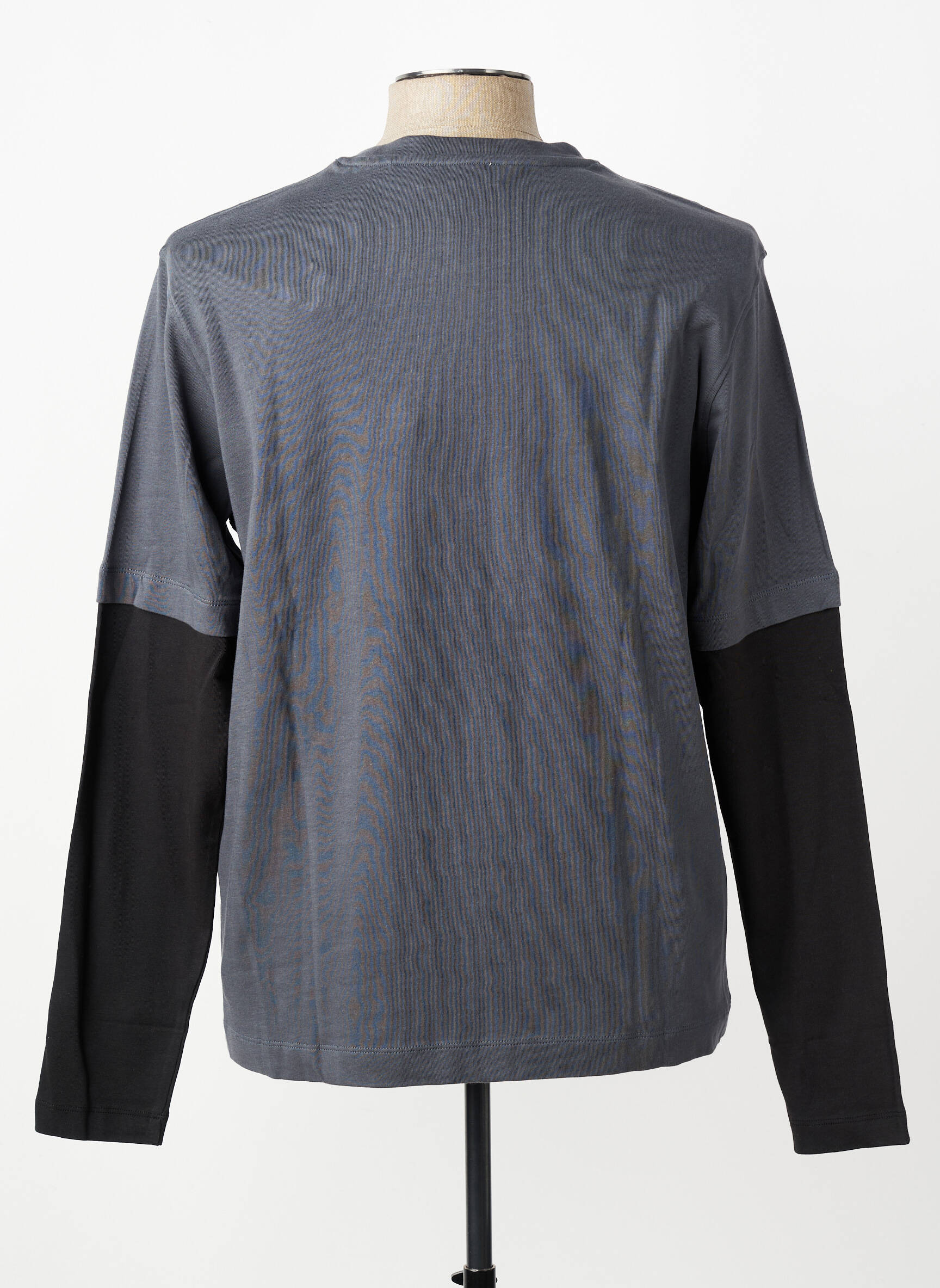 T-shirt coupe cintrée manches longues gris U.S. POLO ASSN homme