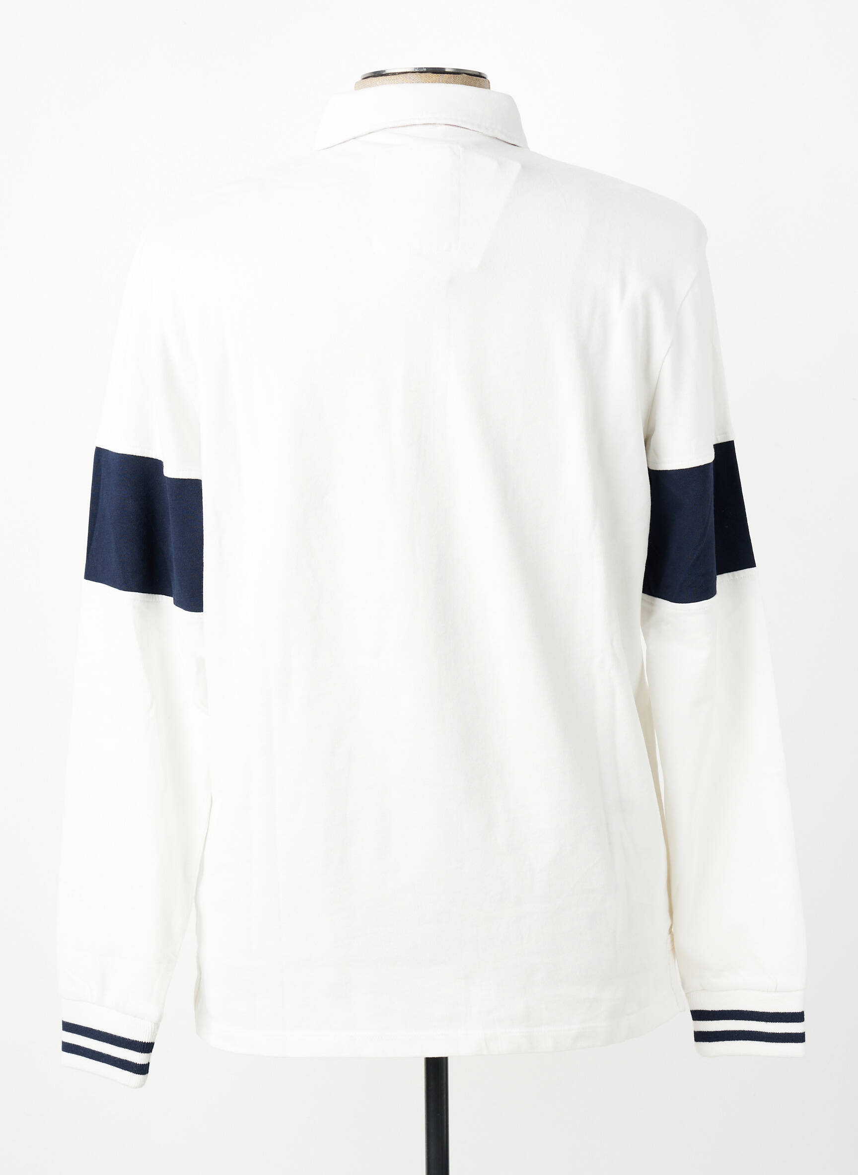 Polo manches longues manches longues blanc U.S. POLO ASSN homme