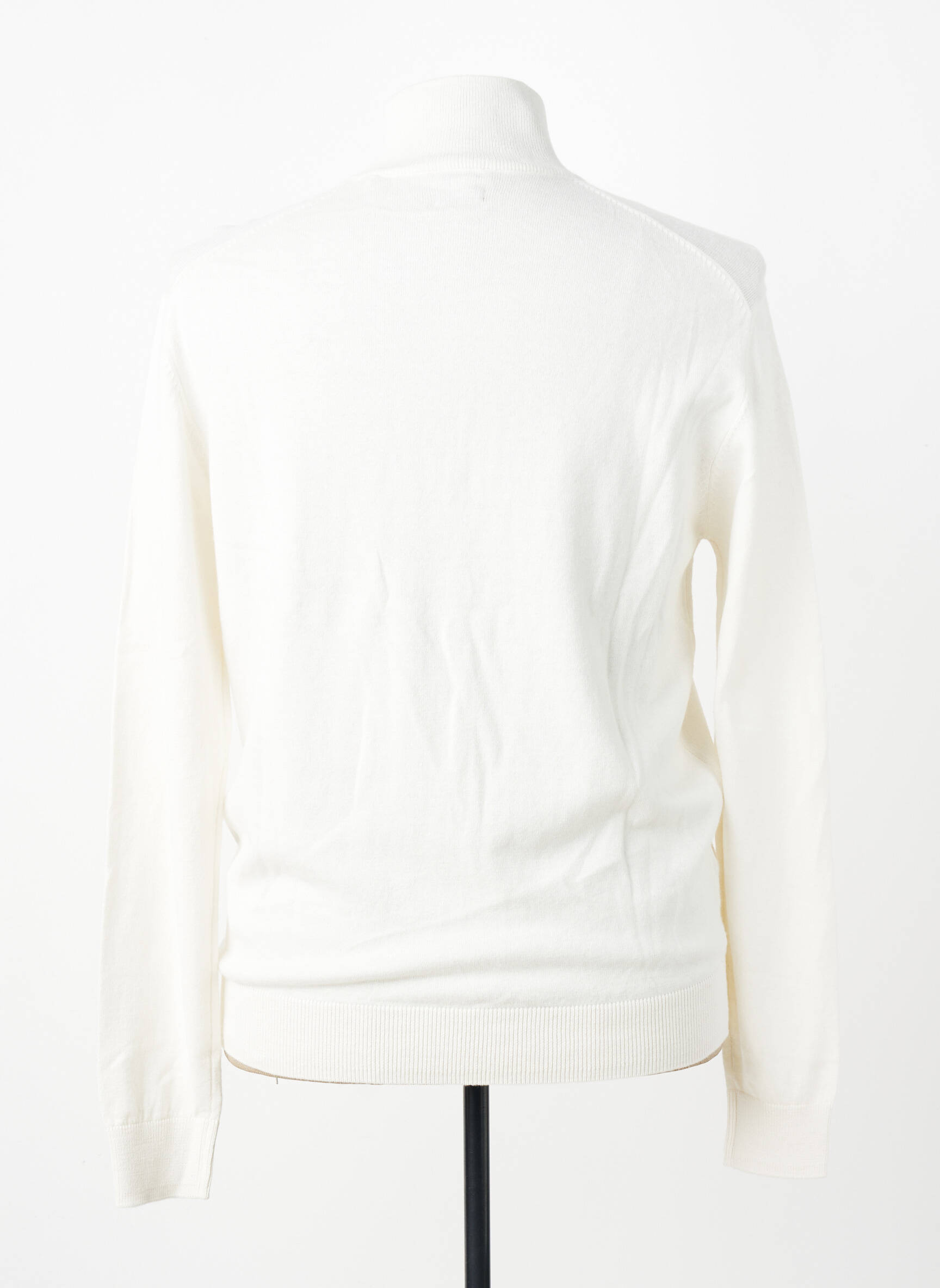 Gilet manches longues maille fine beige U.S. POLO ASSN homme
